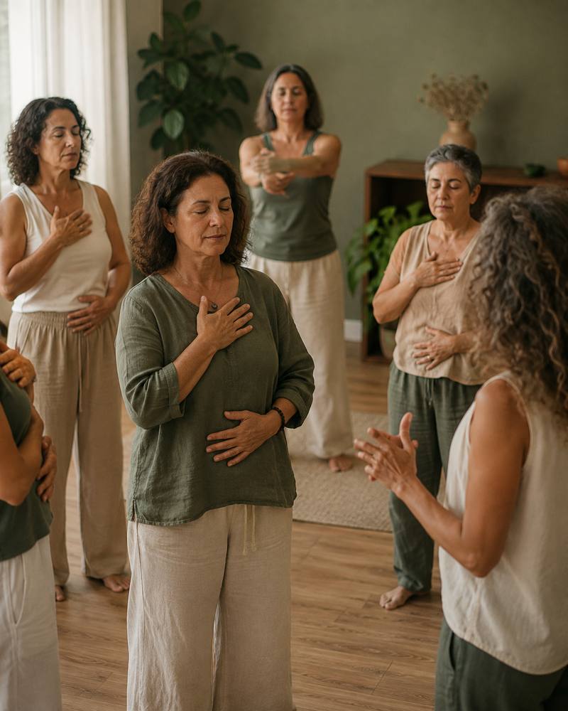 Trabajo corporal: manos, respiración, movimiento consciente